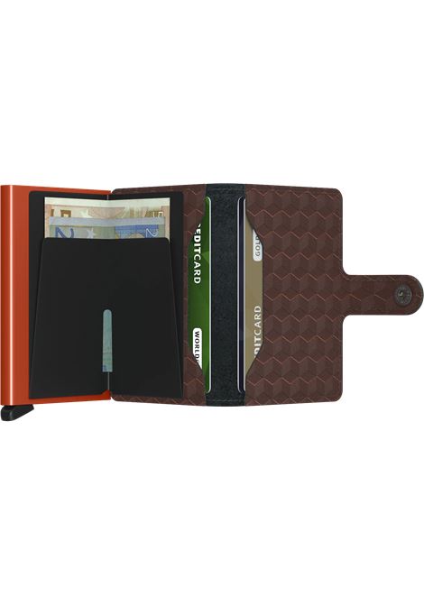 Miniwallet Optical brown orange SECRID | MOP-BROWN ORANGEBROWN ORANGE